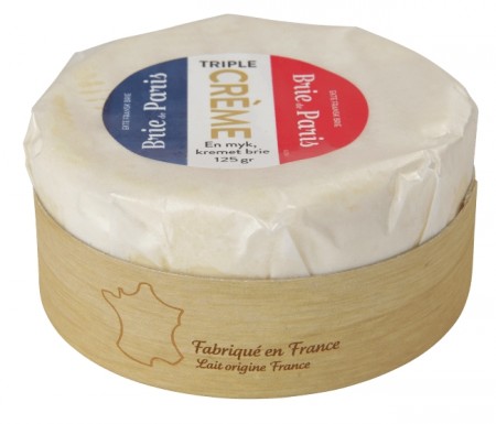 Brie de Paris triple creme 125 g