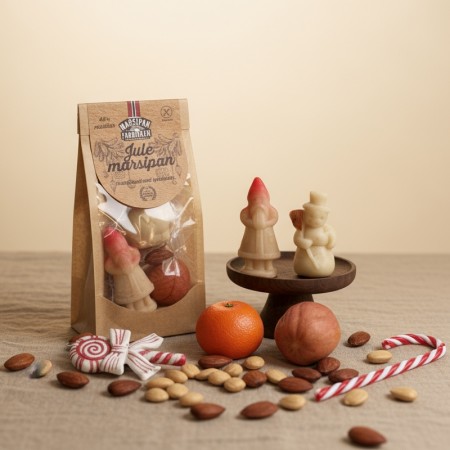 Julemarsipan gavepose