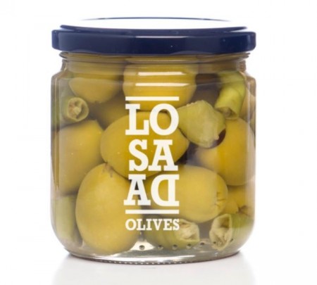 Stenfrie Gordal oliven med chili 347ml