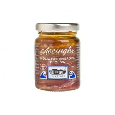 Italienske ansjosfileter i extra virgin olive oil, 95 g