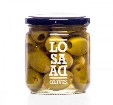 Stenfrie Gordal oliven fylt med jalapenos 347ml