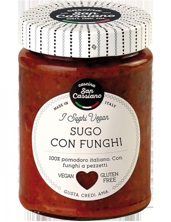 Tomatsaus med sopp, 290g