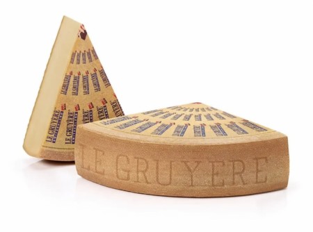 Gruyère AOP Reserve de Fribourg 1/8 12-15mnd, Swisscru