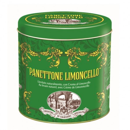 Panettoncino Limoncello Chip metall boks100g, Lazzaroni