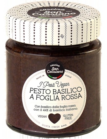 Pesto med rød basilikum, 130g