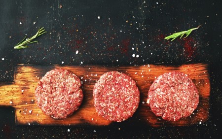 Steakhouse burgere (norsk kjøtt) 3 stk. ca 540 g pr pk