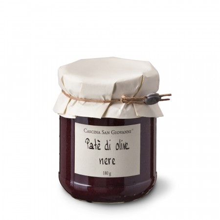 Sort oliventapenade fra Piemonte, 180g