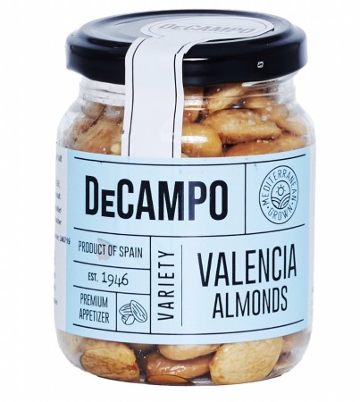 Valencia mandler saltet 125 g