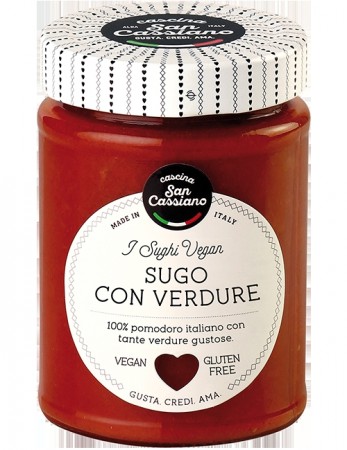 Tomatsaus med grønnsaker, 290g