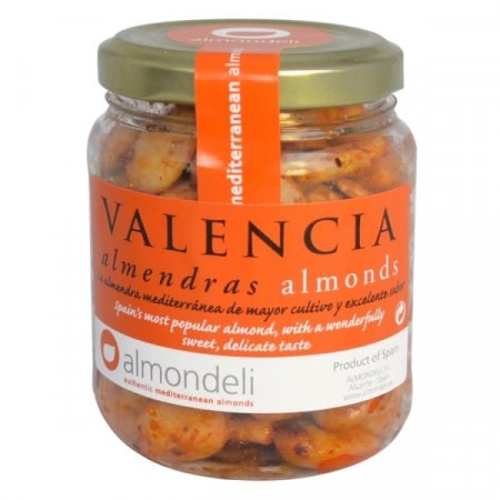 Valencia mandler uten skall - spicy style 125g