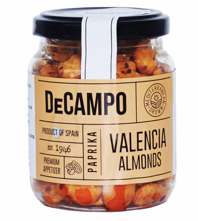 Valencia mandler med paprika 125 g