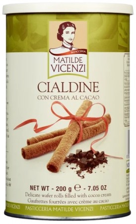 Cialdine is-kjeks m/sjokolade 200 g