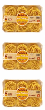 3-pack Tagliatelle Mezzanelle eggpasta (3x250g)