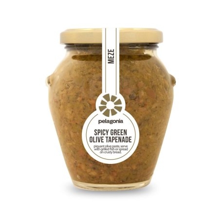 Spicy Green Olive Tapenade, Pelagonia, 300g