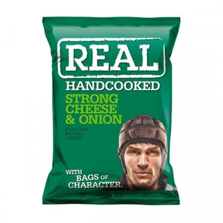 Real Crisps Chesee & Onion 150g