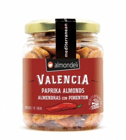 Valencia chili mandler 125g - u/skall saltristet chili