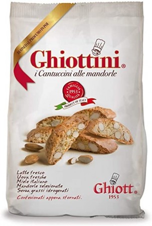 Ghiott biscotti m/mandel 200 g