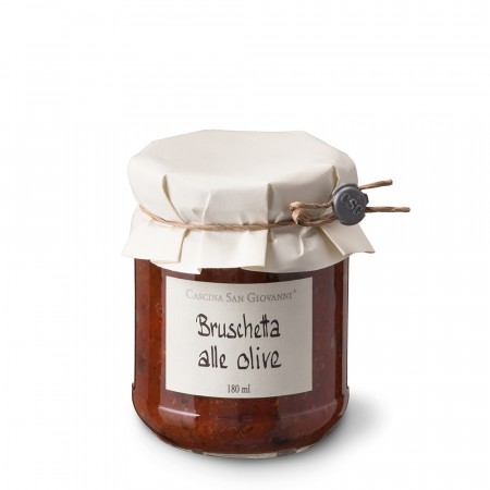 Bruschettasaus med oliven fra Piemonte, 180g 