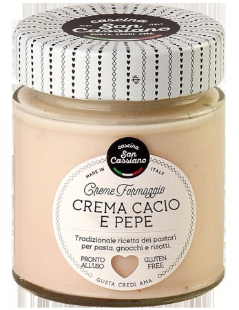 Kremet saus med Cacio Pecorino ost og pepper, 150g