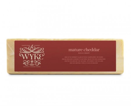 Farmhouse Mature White Cheddar, Wyke house