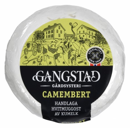 Camembert, 160 g, Gangstad Gårdsysteri Inderøy