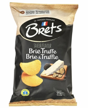 Brets potetchips m/trøffel og brie 125 g